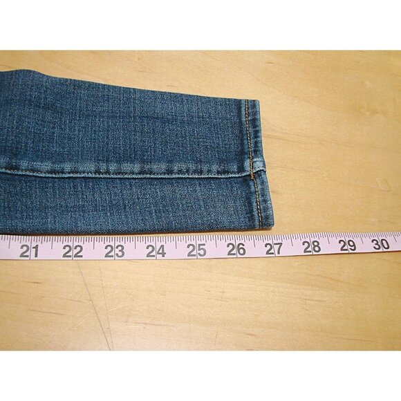 American Eagle AEO Women Sz 2 Distressed Hi-Rise Jegging Jeans 360 Super Stretch - Picture 10 of 12